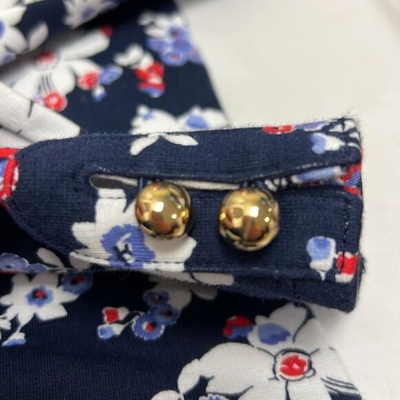 Janie and Jack 100048151 Floral Button Cuff Ponte Pant NWT 6-12 m - Picture 7 of 7